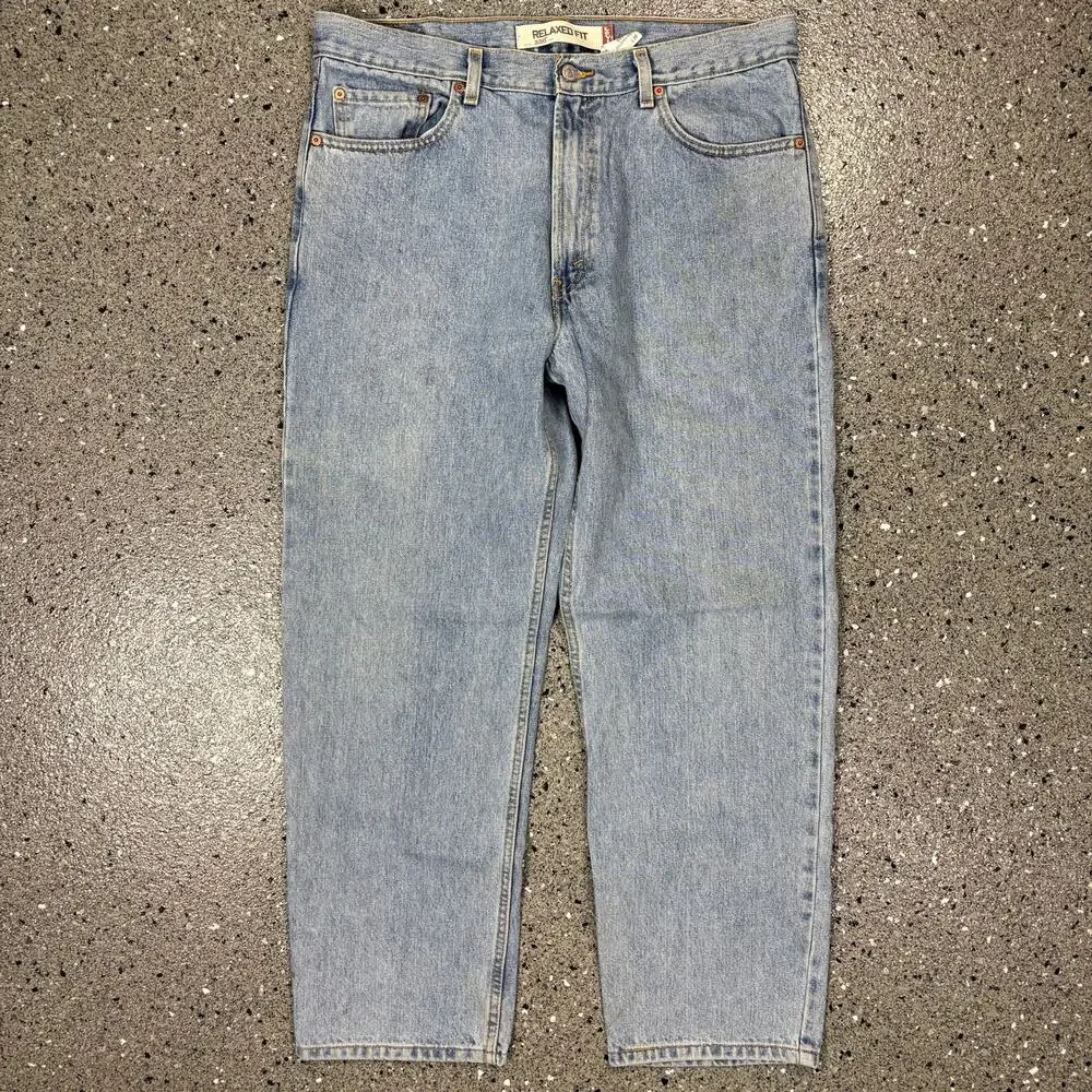 Vintage Y2k Levi's 550 Relaxed Fit Straight Leg Denim Jeans
